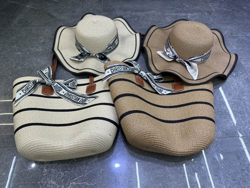 Dior beach bag Hat dx03